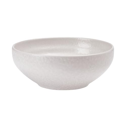 Mikasa Declan 12 Piece Stoneware Dinnerware Set, Service for 4, Modern Plate and Bowl with High Rims for Everyday Use, Beige