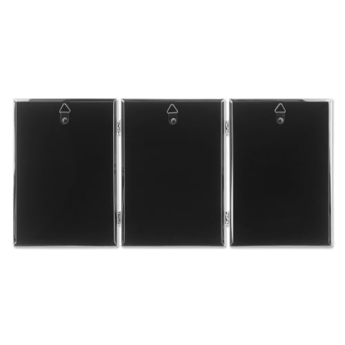 Lawrence Frames Bead Border Design, 5x7 Triple, Silver - color: Silver, size: 5 Inches X 7 Inches, Triple