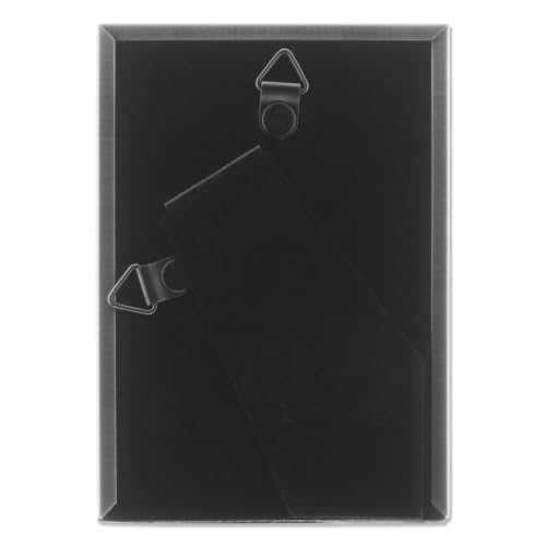 Lawrence Frames Bead Border Design, 3.5x5, Pewter - color: Pewter, size: 3.5x5