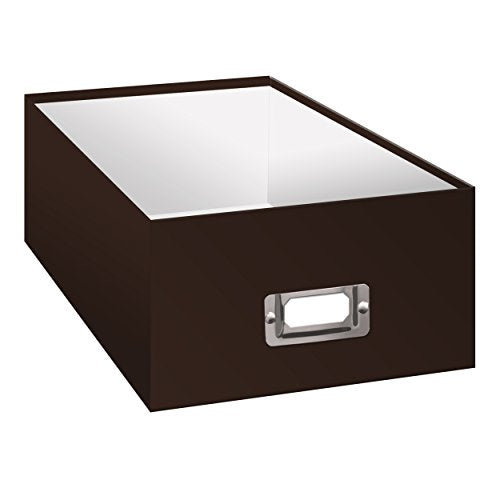 Pioneer Photo Albums B-1S/DB B-1S Photo Storage Box, Dark Brown - color: Dark Brown, size: 11.25" L x 7.75" W x 4.5" H