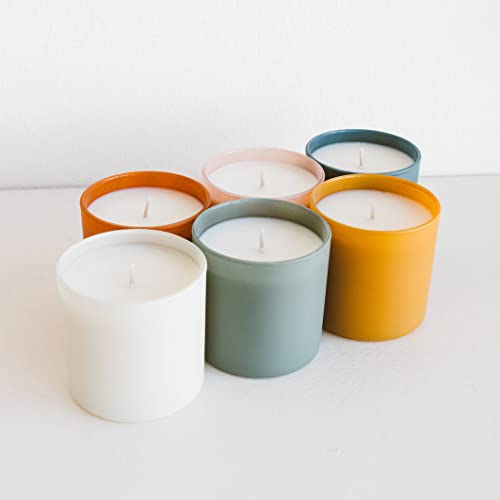 Dignity Series Scented Candle Gift Set - 6 Soy Wax Candles | 35 Hour Burn - Made in the USA Luxury Clean Soy Wax Candles - Long Lasting Colorful Ceramic Jar Candle for Home - 5.3oz - color: Gift Set