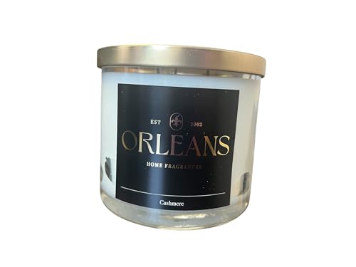 Orleans Home Fragrances 19oz Elite 3 Wick Candle (Cashmere)