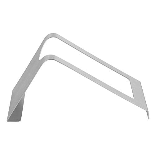Fdit Stainless Steel Wine Bottle Rack Holder, Single Bottle Display Stand, Silver, 7.87x4.33 Inch