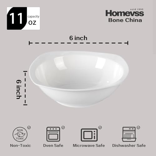 HomeVss, New Bone China Dinnerware Set, Coupe Square Shape, 20pc Set - color: Square Coupe, size: Service for 4 - 20pc Set