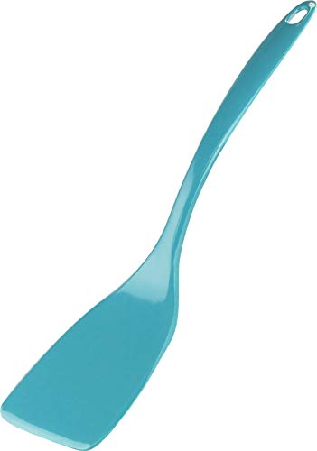 Spatula, Turner for Non-stick pans, Heat Resistant, BPA Free Melamine Utensil with Ergonomic Handle, 11 inch, Set of 6 by Reston Lloyd, Turquoise - color: Turquoise, size: 100% Melamine Spatula, Set of 6