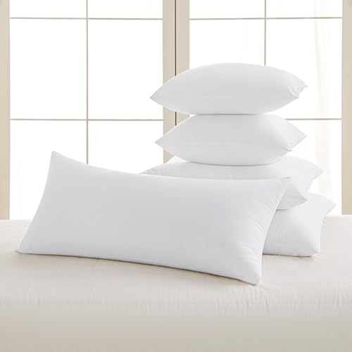 MIULEE 12x16 Pillow Insert, Premium Throw Pillow with Virgin Fiber Filling | Soft and Support, Durable Brushed Fabric, Decorative Rectangle Pillow for Sofa Bed Couch - size: 12x16 Inch (Pack of 1)