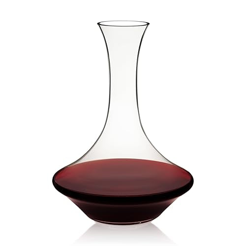 Spiegelau Authentis Crystal Wine Decanter, Modern Carafe for Red and White Wine, Elegant Glass Pitcher for Wedding Gifts, Housewarming, Home Bar Accessories, 53 oz (1.5 Liters), Set of 1 - style: 1.5 L Decanter