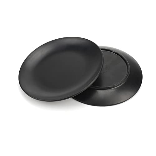 Black Jewelry Dish Decorative Trinket Tray Bowl for Women 5.9" Black | for Rings Earrings Necklaces, Jewelry Tray for Women - size: 5.90 Inches
