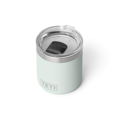 YETI Rambler 10 oz Ceramic Lined Lowball 2.0, Vacuum Insulated with MagSlider Lid, Ridgeline - color: Ridgeline