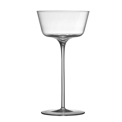 Cocktail Coupe Glasses, Set of 4, 5.3 Oz Martini Glasses for Manhattan, Cosmopolitan,Martini