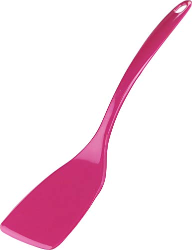 Spatula, Turner for Non-stick pans, Heat Resistant, BPA Free Melamine Utensil with Ergonomic Handle, 11 inch, Set of 6 by Reston Lloyd, Magenta - color: Magenta, size: 100% Melamine Spatula, Set of 6