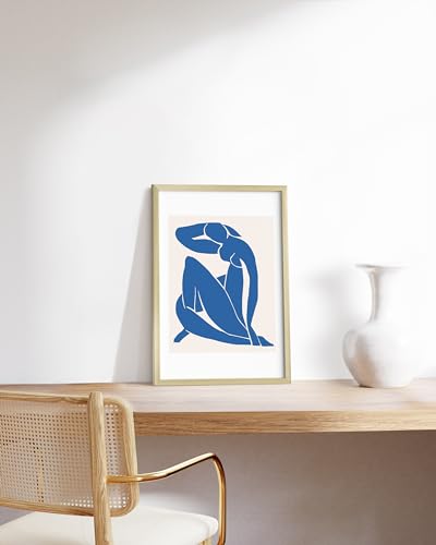 HAUS AND HUES Standalone Gold Aluminum Frame Set of 1-12x18 - color: Gold Metal, size: 12x18 in, style: Set of 01