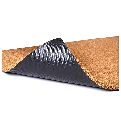 Calloway Mills Cursive Welcome Doormat (Tan/Black, 17" x 29") - color: Black, size: 1'5" x 2'5" (Rectangular)