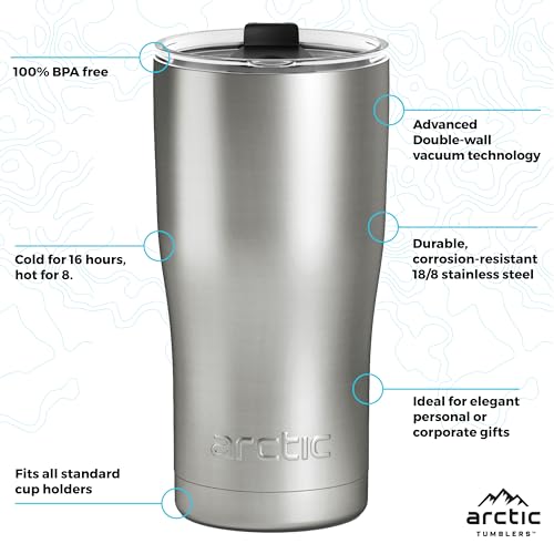 | 20 oz Matte Pink Insulated Tumbler with Straw & Cleaner - Retains Temperature up to 24hrs - Non-Spill Splash Proof Lid, Double Wall Vacuum Technology, BPA Free & Built to Last - color: Matte Pink Powder Coat, size: 20 Ounces