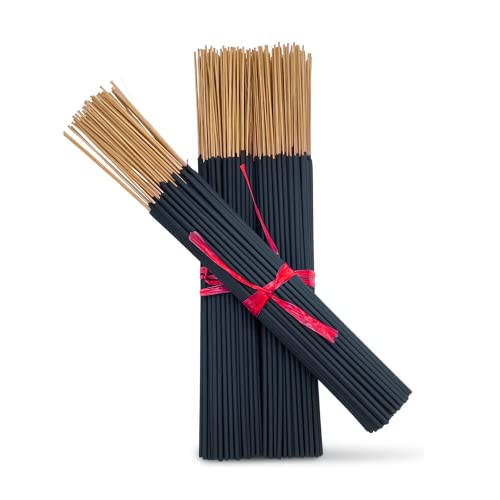 Lemon Eucalyptus Incense Sticks 11" - 1 Bundle 85 to 100 Sticks - Smooth and Clean Long Burn Time, 45 to 60 Minutes. (Pack of 2) - size: 185 Grams - 85 to 100 Sticks (Pack of 2)