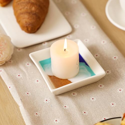 Beach Gift for Women Ocean Ceramic Jewelry Tray Coastal Ring Holder | Decorative Trinket Tray for Rings Earrings Necklaces Keys Beach Bathroom Room Decor Housewarming Engagement Wedding Present