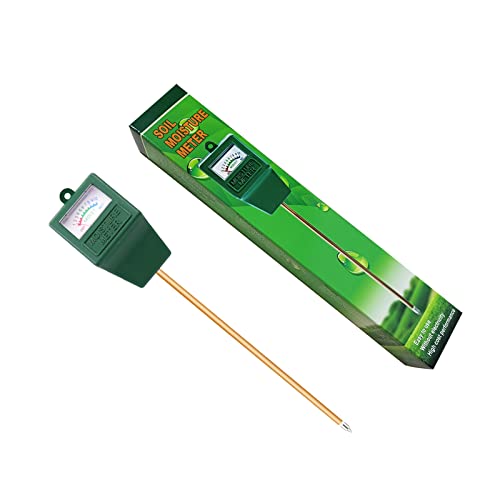 Soil Moisture Meter,Plant Hygrometer Moisture Sensor Plant Water Monitor for Potted Plants,Garden,Farm, Lawn(No Battery Needed) - color: Green