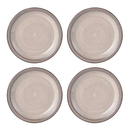Pfaltzgraff Sadie 16-Piece Cream Dinnerware Set, Service for 4, Durable Stoneware Plates and Bowls with Classic Design, Microwave and Dishwasher Safe - color: Cream