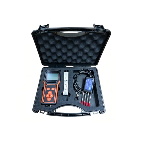 8-in-1 Soil Tester, Soil Moisture Meter with Digital PH, NPK, EC, Salt, Temp, Rechargeable Portable Soil Test Kit for Gardening, Farming and Outdoor Plants
