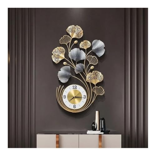 Wall Clock, Wall Decoration, Metal Crafts, Home Clock, Living Room, and Porch Decoration Art for Living Room, Bedroom, Office