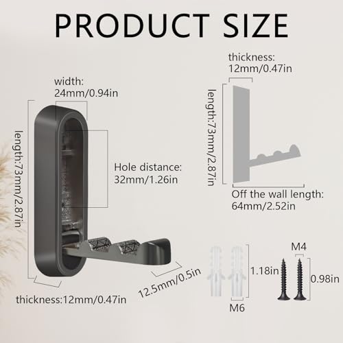 2PCS Foldable Wall Hooks, Heavy Duty Zinc Alloy Folding Wall Hooks,Folding Coat Hooks, Flip Down Hook for Hanging Coats, Bags, Hats, Cooking Utensil, Bathrobes, Keys (Black) - color: Black, size: 2 Hooks