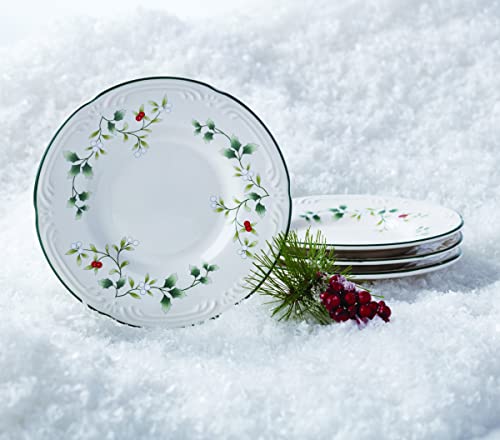 Pfaltzgraff Winterberry Appetizer Plate Set, 6", Assorted