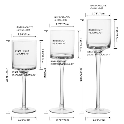 12 Sets (36 Pcs) Elegant Tea Light Glass Candle Holders Wedding Table Centrepiece Suitable for Candles Under 6cm (2.36") in Diameter (12SETS Clear) - color: 12sets Clear