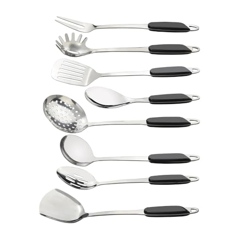 8-piece Stainless Steel Kitchen Cooking Utensils Tool