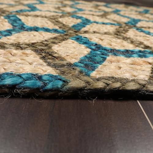 Soft Indoor Area Rug 2'x3' – 100% Polyester Non-Slip Small Accent Rug for Bedroom, Living Room, Entryway, Bathroom – Machine Washable Modern Carpet Floor Mat (1, #23) - color: #23
