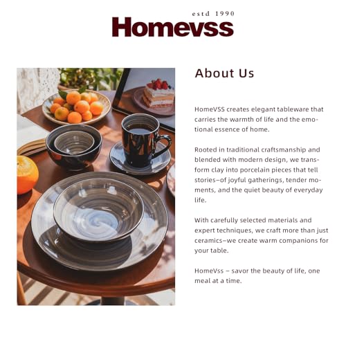 Stoneware Sonoma 56pc Dinnerware Set, Black + Speckled Spin Wash Grey - color: Gray