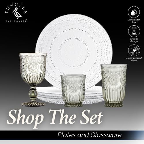 Smokey Black Highball Glasses Set of 6 —10 oz Tall Drinking Glasses - color: Smokey Black, size: Tall