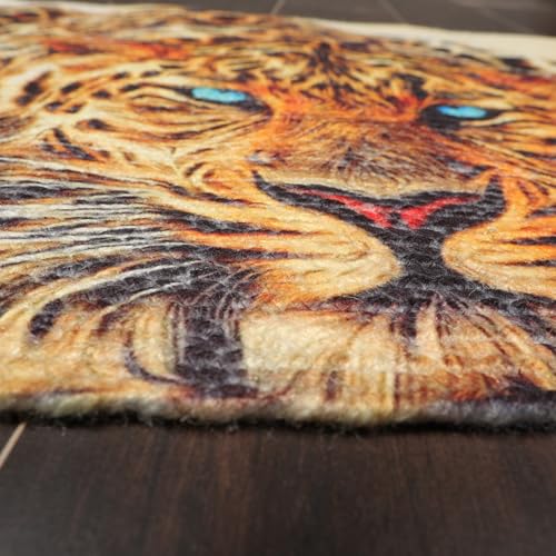 Soft Indoor Area Rug 2'x3' – 100% Polyester Non-Slip Small Accent Rug for Bedroom, Living Room, Entryway, Bathroom – Machine Washable Modern Carpet Floor Mat (1, #15) - color: #15
