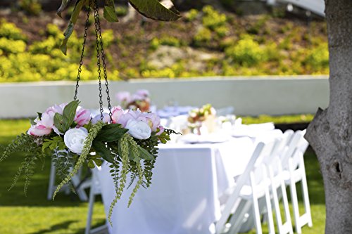 National Hardware V2663 N275-024 Flower Plant Chains in Black, 18" - color: Black