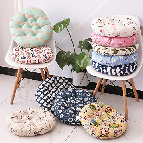 vctops Bohemian Soft Round Chair Pad Garden Patio Home Kitchen Office Seat Cushion Horse Diameter 16" - color: Horse, style: Diameter 16 Inch
