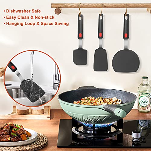 HOTEC Silicone Tongs and Spatulas