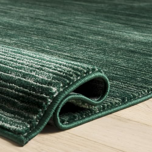 SAFAVIEH Vision Collection Runner Rug - 2'2" x 6', Dark Green, Modern Ombre Design, Non-Shedding & Easy to Clean, Ideal for Entryway, Foyer, Bedroom (VSN606Y) - color: Dark Green, size: 2'2" x 6' (Runner)