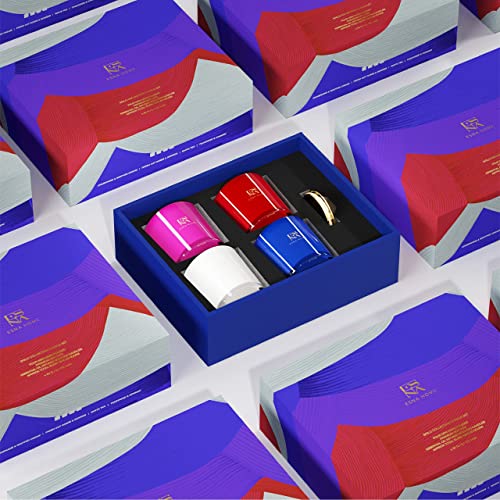 Luxury Scented Soy Candles Gift Set | 4 Natural Lavender Candles for Women's Stress Relief