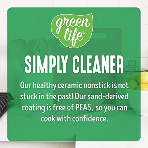GreenLife Cooking Tools and Utensils, 7 Piece Nylon Set including Spatulas Turner Spoons and Tongs, Heat Resistant Spatula and Spoons, BPA-Free, Pink - color: Soft Pink