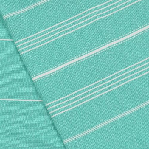 Bersuse Towels Anatolia XL Beach Blanket Throw Blanket Turkish Towel 100% Cotton Extra-Large Quick-Dry Lightweight Premium Peshtemal Towel - 61x82 Inches, Mint Green - color: Mint Green