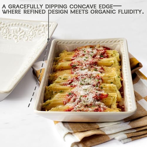 Appetizer Plates Set of 4, 8.25" Embossed Ceramic Rectangular Dessert Plates, Deep Lipped Edges, Microwave & Dishwasher Safe, Salad Sushi Snack Serving Plates (White, Willow Leaf) - color: White (Willow Leaf), size: 8.25 inch