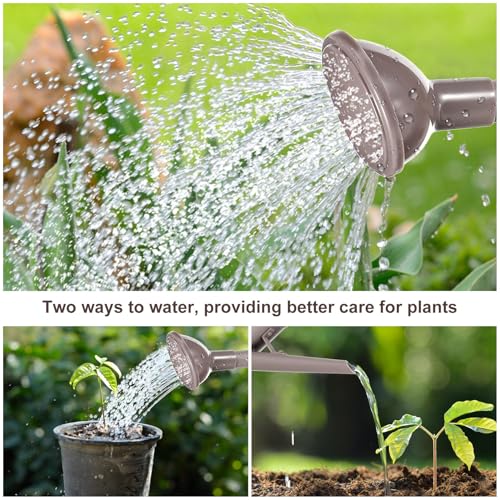 DOITOOL Multi-Purpose Indoor Watering Can with Long Spout Garden Tool for Delicate Flower Watering and Houseplants Ergonomic Handle for Easy Use