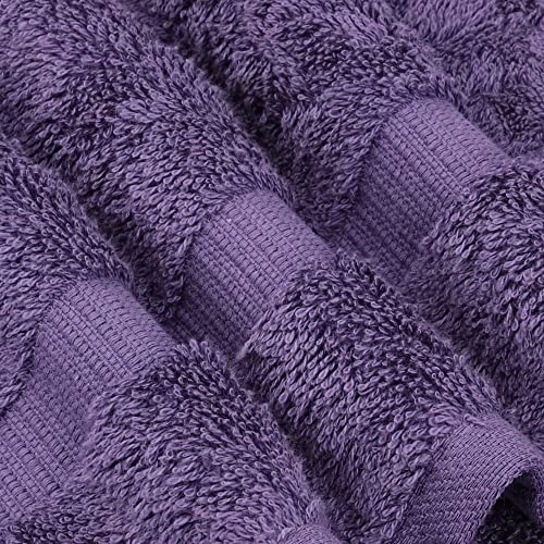 Chakir Turkish Linens | Hotel & Spa Quality 100% Cotton Premium Turkish Towels | Soft & Absorbent (6-Piece Hand Towels, Plum) - color: Plum