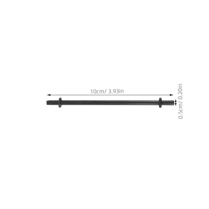 10pcs Plant Propagation Stations Rack - Tabletop Plant Terrarium Hanger Rod - Replacement Hydroponic Water Vase Stand for Home Office 10cm - size: 10.00X0.50X0.50CM