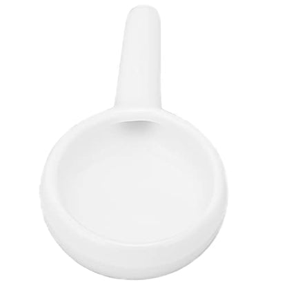 Tealight Wax Warmer Candle Spoon, Shape Replacement Candle Holder for Essential Oil, Aromatherapy Diffuser,Fragrance Incense (White) - color: White