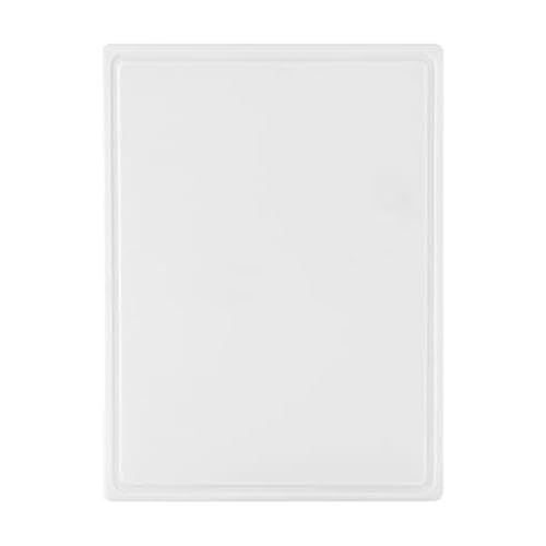 Farberware Cutting Board for Kitchen, Extra Large 15 x 20 Inch Plastic Cutting Board with Deep Juice Groove, Reversible, Dishwasher Safe, White - size: 20.1"L x 15"W