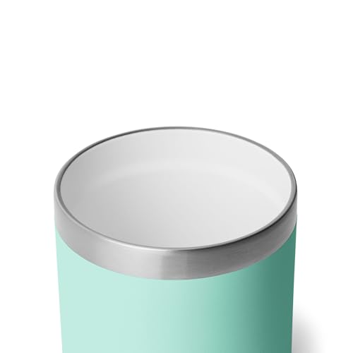 YETI Rambler 10 oz Ceramic Lined Lowball 2.0, Vacuum Insulated with MagSlider Lid, Seafoam - color: Seafoam