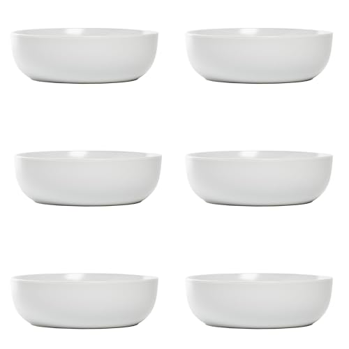 10 Strawberry Street Wazee Matte Coupe Dinnerware, Bowl, White, Set of 6 - color: White, size: 7.5" Dinner Bowl, style: Dinner Bowl
