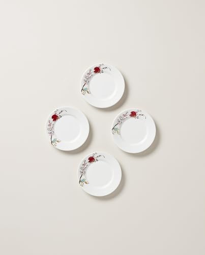 Lenox 897263 Chirp Saucers/Party Plates, Set of 4 - style: Saucers, Set of 4