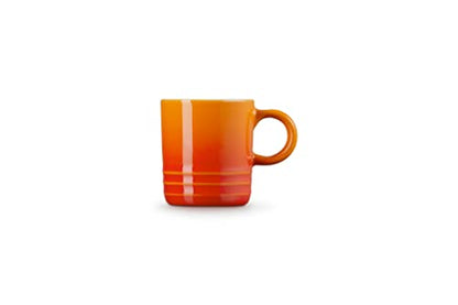 Le Creuset Stoneware Espresso Mug, 3 oz., Flame - color: Flame, size: 3.4 Ounces