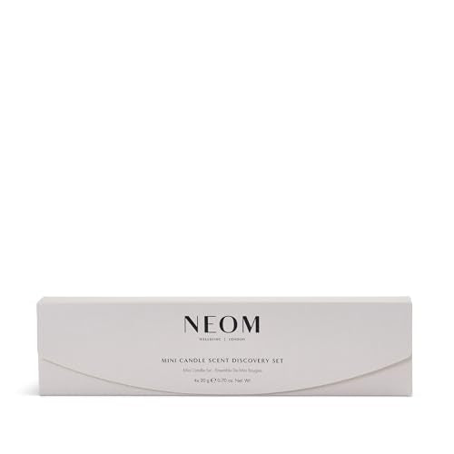 NEOM- Mini Candle Scent Discovery Set | x4 20g Mini Candles | 100% Natural Fragrance